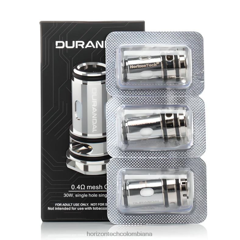 HorizonTech Durandal bobinas (paquete de 3) 0,4 ohmios (paquete de 3) 8L6PJ15 Horizon Tech Company