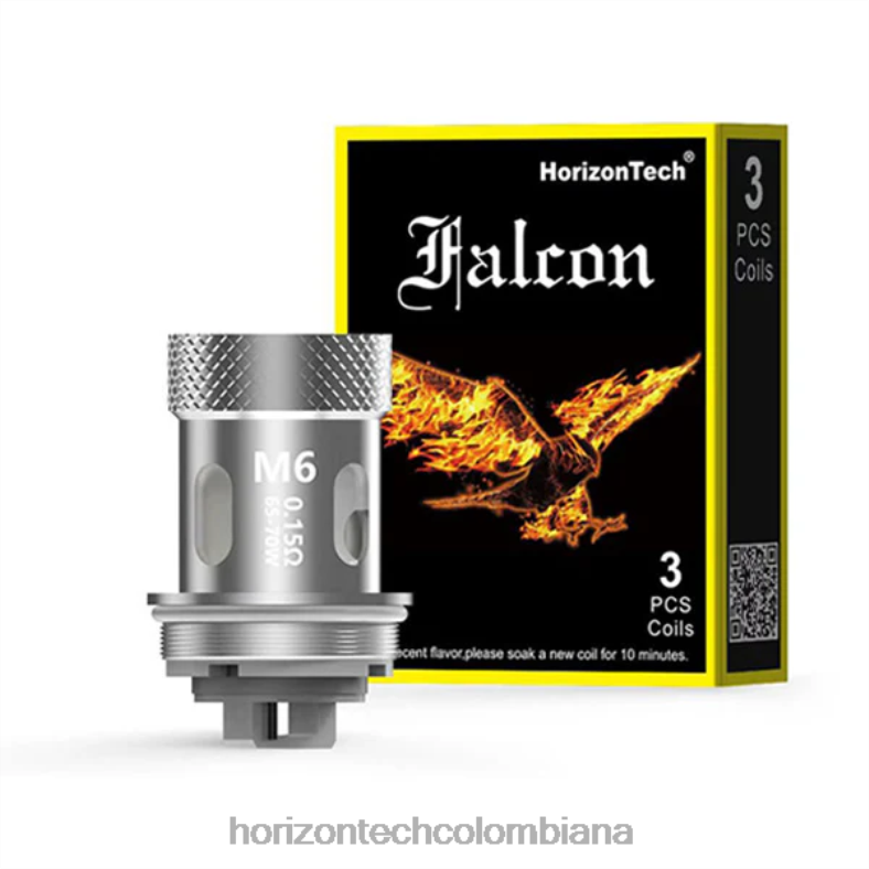 HorizonTech Falcon bobinas (paquete de 3) m6 0,15 ohmios (paquete de 3) 8L6PJ167 Horizon Tech Coils
