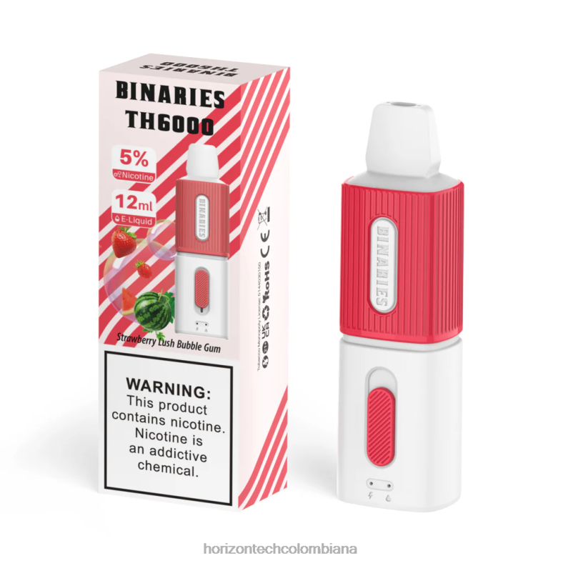 HorizonTech Binaries Cabin th6000 desechable 12ml chicle exuberante de fresa 8L6PJ117 Horizon Tech Coils