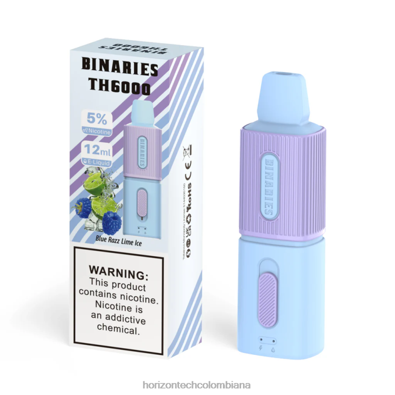 HorizonTech Binaries Cabin th6000 desechable 12ml hielo de lima azul razz 8L6PJ106 Horizon Tech Vape Coils
