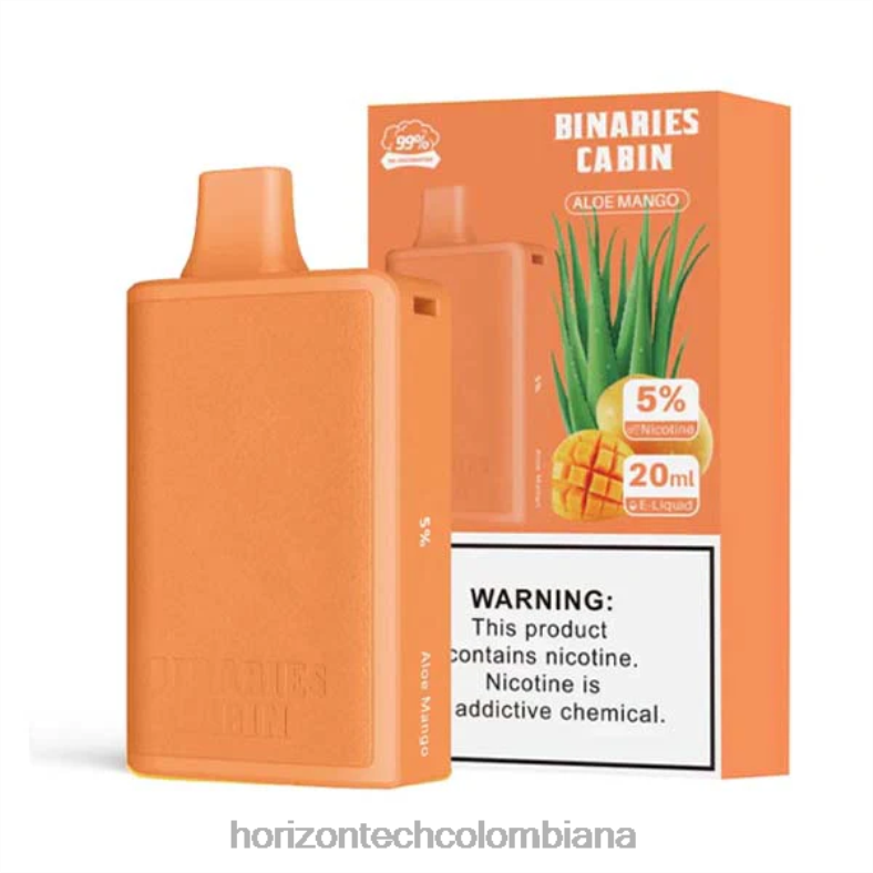 HorizonTech Binaries Cabin desechable 20ml aloe mango 8L6PJ75 Horizon Tech Company