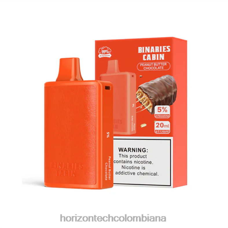 HorizonTech Binaries Cabin desechable 20ml chocolate con mantequilla de maní 8L6PJ65 Horizon Tech Company