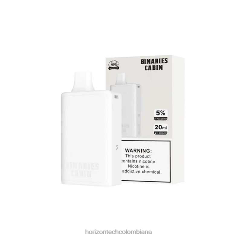 HorizonTech Binaries Cabin desechable 20ml claro 8L6PJ81 Horizontech Colombiana