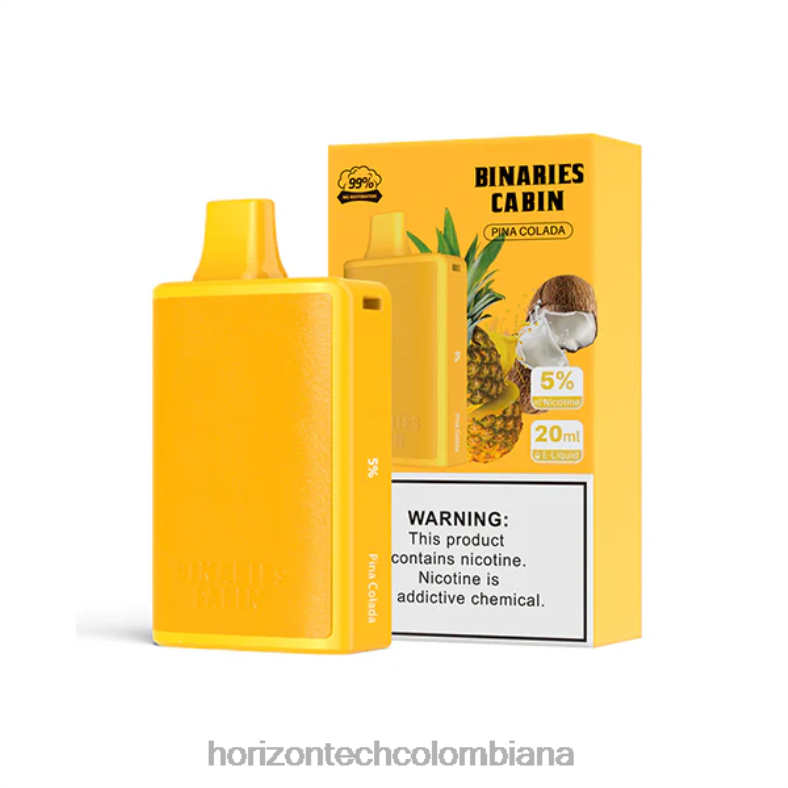HorizonTech Binaries Cabin desechable 20ml piña colada 8L6PJ66 Horizon Tech Vape Coils