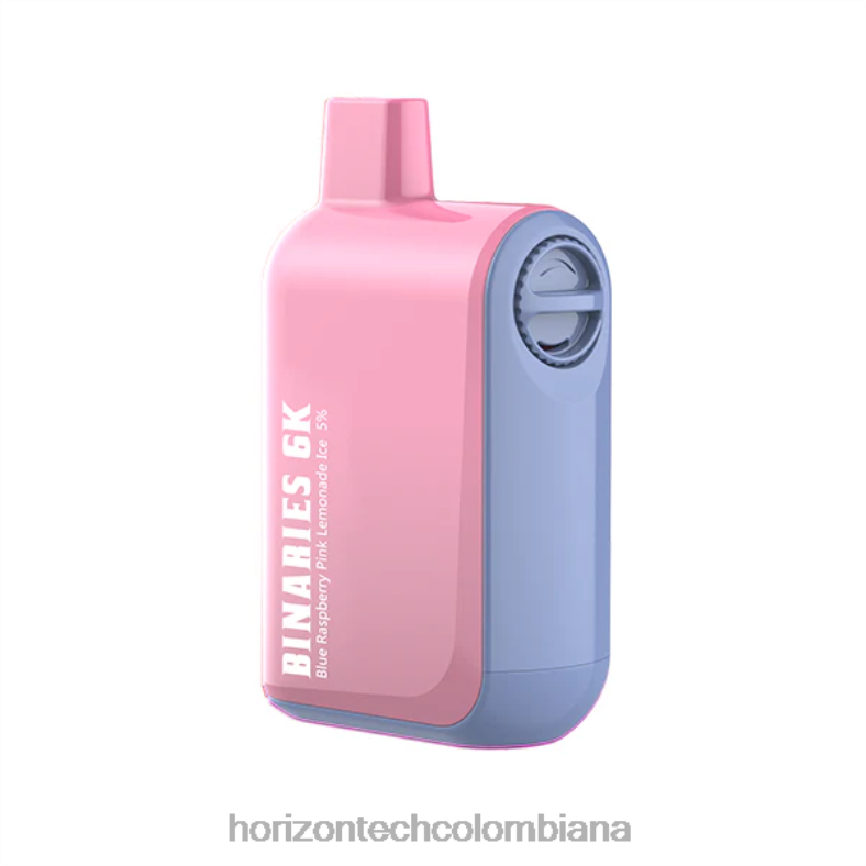 hielo de limonada rosa frambuesa azul