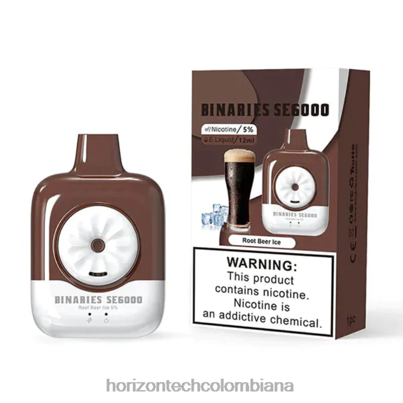 HorizonTech Binaries Cabin desechable se 12ml hielo de cerveza de raíz 8L6PJ156 Horizon Tech Vape Coils