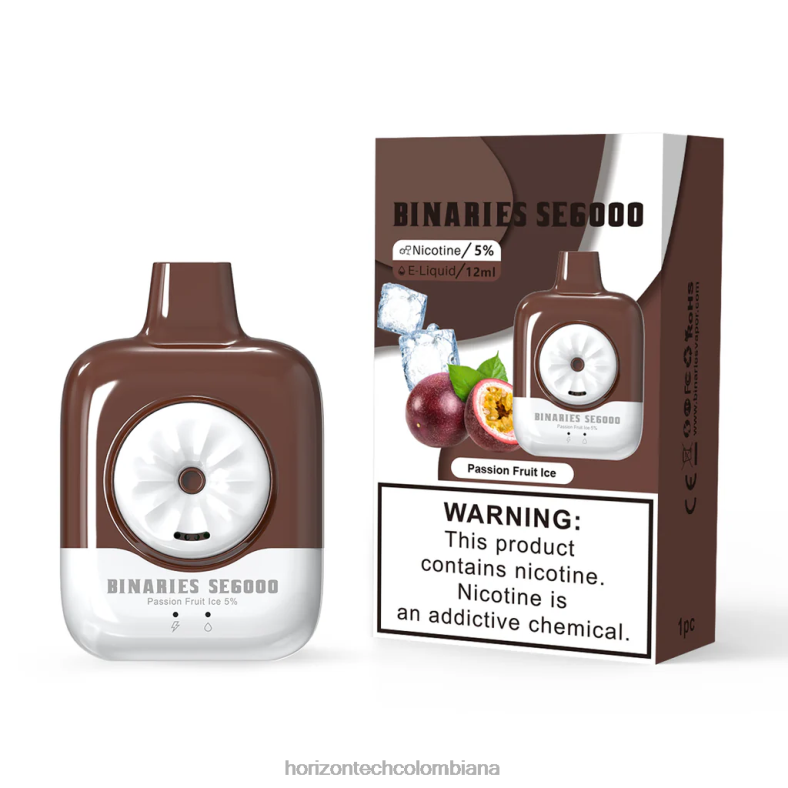 HorizonTech Binaries Cabin desechable se 12ml hielo de maracuyá 8L6PJ146 Horizon Tech Vape Coils