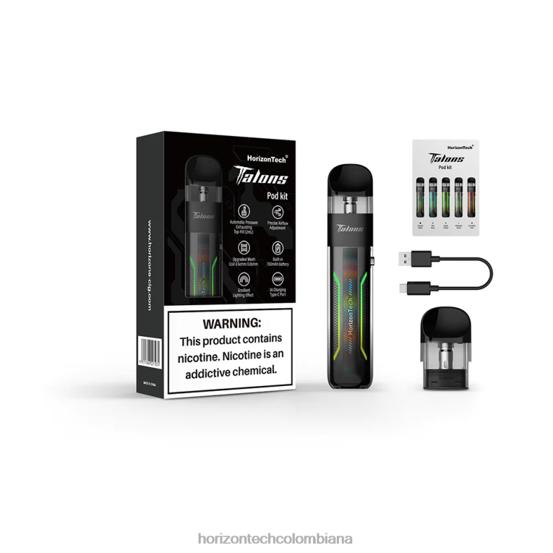 HorizonTech Talons kit de inicio negro clasico 8L6PJ21 Horizontech Colombiana