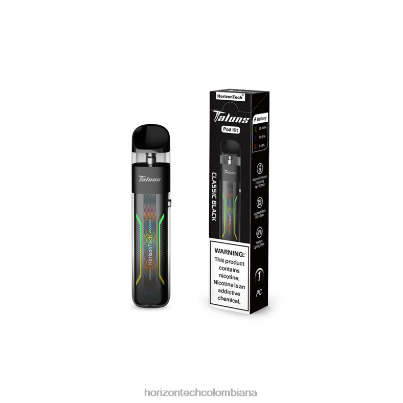 HorizonTech Talons sistema de cápsulas negro clasico 8L6PJ20 Horizontech Disposable Vape